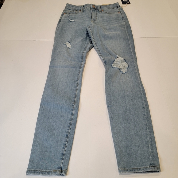 Universal Thread High-Rise Skinny Jeans Distressed Size 00/24R NWT - Picture 4 of 16